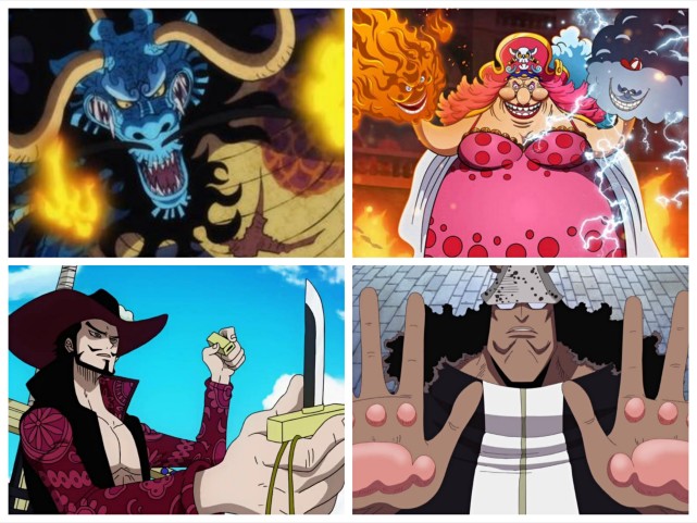 七武海联合打一个四皇团绰绰有余,打凯多大妈双皇团胜负未分