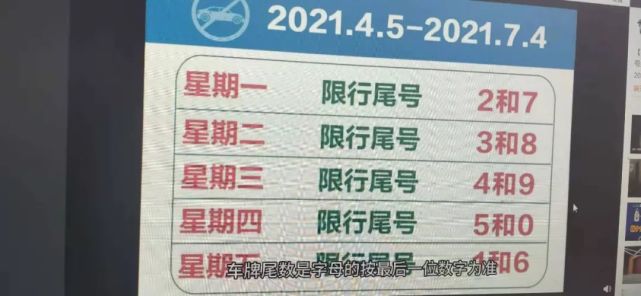 注意4月5日起沧州限行尾号大轮换