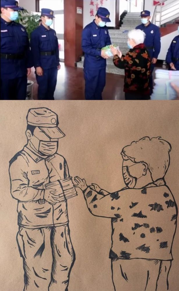 "小画家"心中的火焰蓝_腾讯新闻