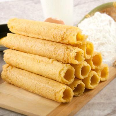 手工蛋卷营养健康绝对是零食首选