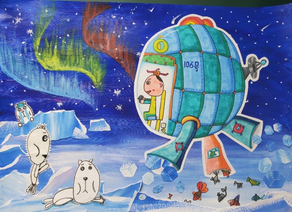 投票|哪幅最科幻?江门12名学生获省青少年科创大赛绘画奖