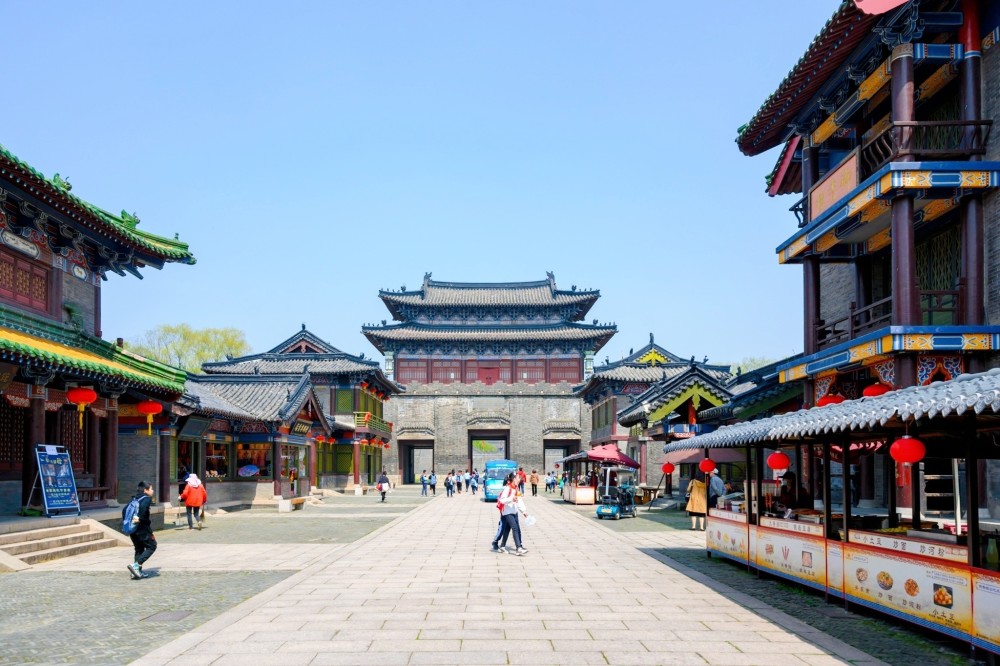 无锡三国水浒城旅行,赏花,看演出,感受古典名著文化魅力