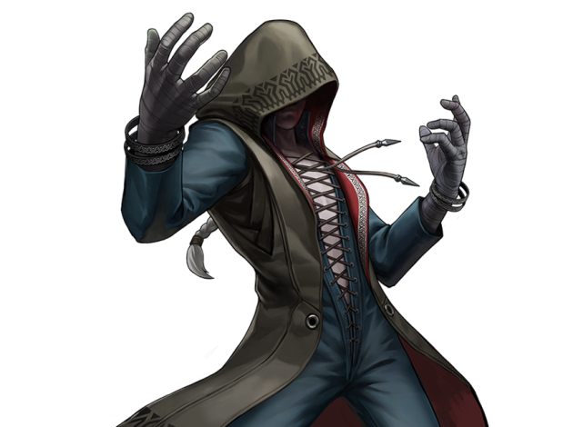 神秘刺客手握流砂将自己隐匿于黑夜