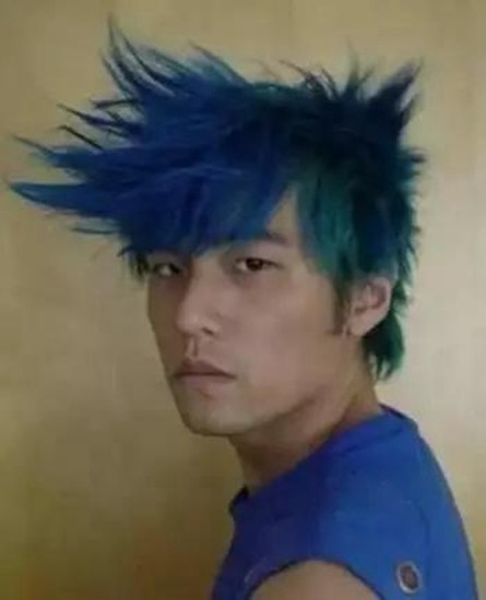 盘点众明星杀马特造型,你觉得谁最威武,谁才是杀马特的鼻祖!_腾讯新闻