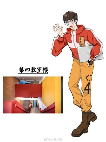 有创意清华建筑拟人漫画你喜欢哪一张