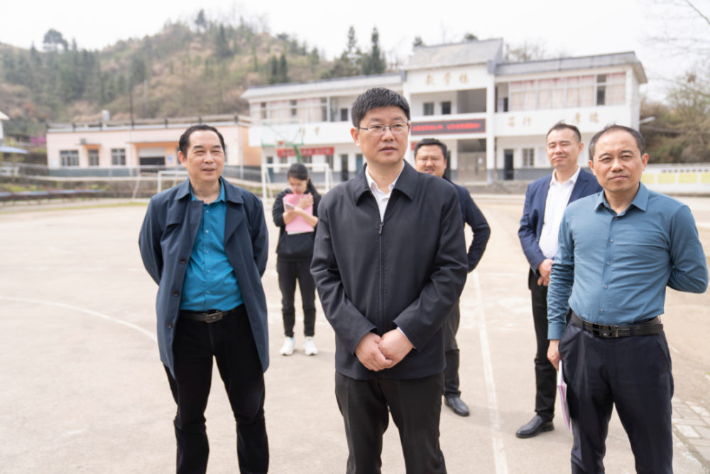 张劲松到槎水镇调研工作