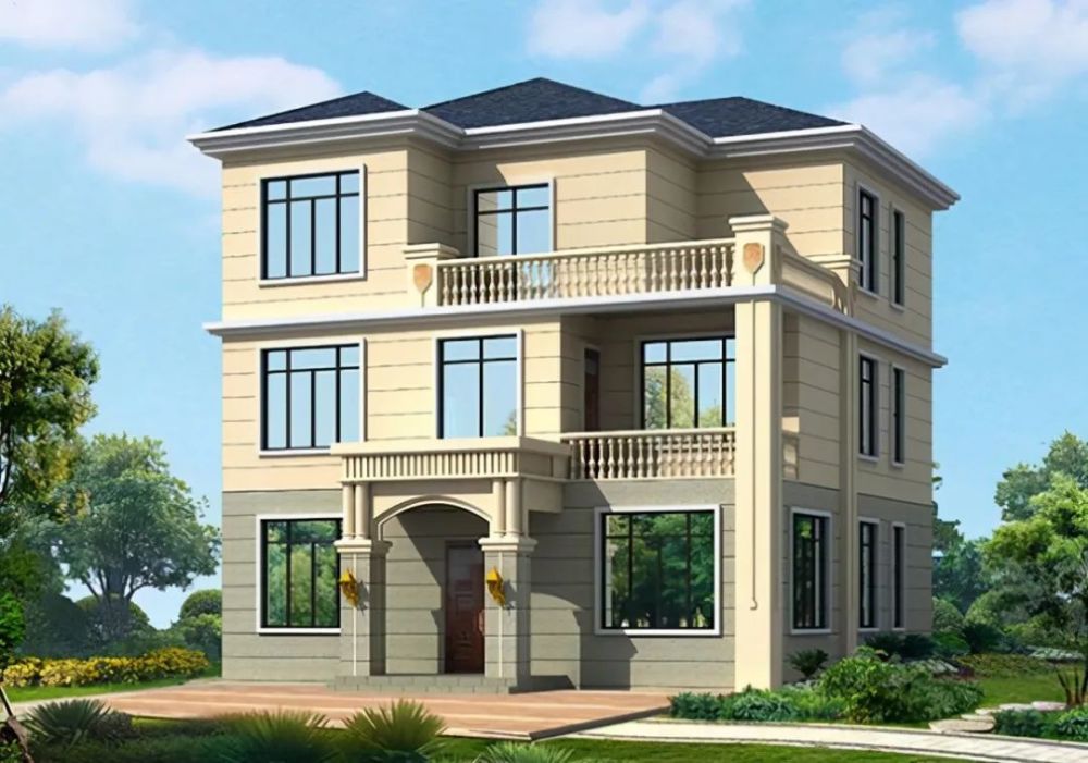 看100遍都不会腻!这8款别墅一出现就惊艳全村