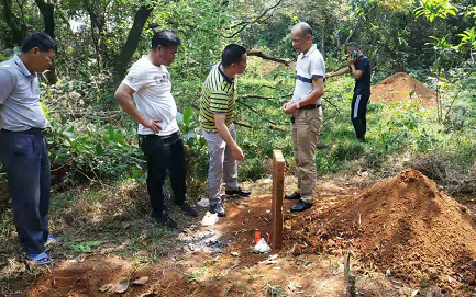 桂林荔浦籍烈士墓后续75岁老人回忆当年墓葬情况