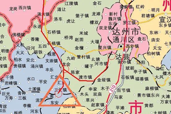 渠县又一座大桥动工以后就更方便了