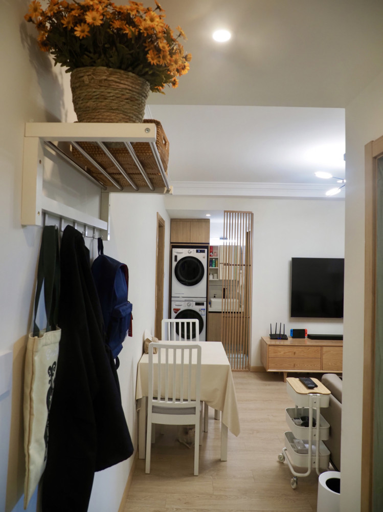 他家40平小户型花10万打造极简宜家风一人独居真的太幸福了