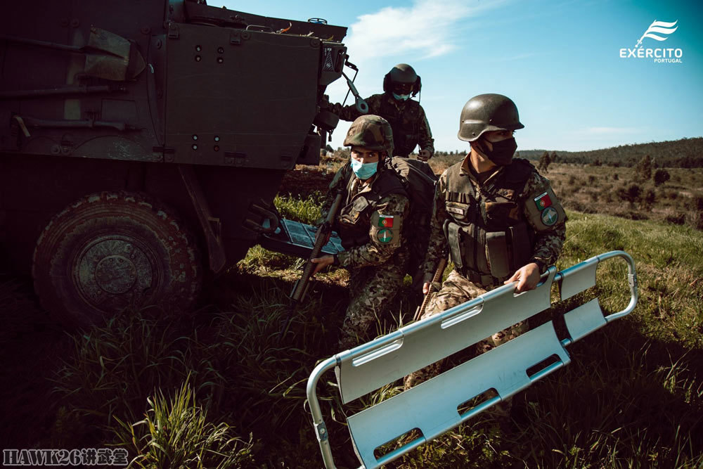 葡萄牙陆军精锐部队实战演习快速反击武装袭击将前往中非维和
