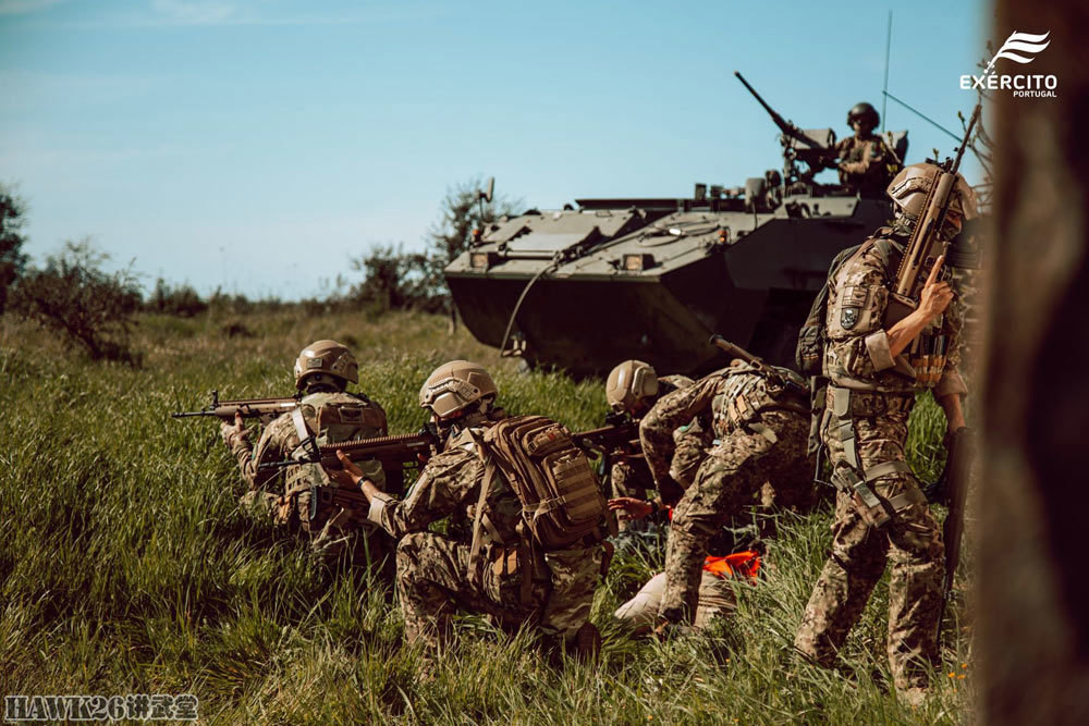 葡萄牙陆军精锐部队实战演习快速反击武装袭击将前往中非维和