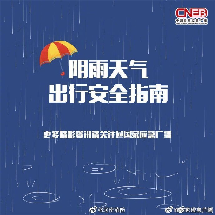 雨天出行安全指南