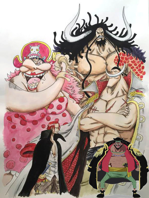 海贼世界里四皇的强大可谓是人尽皆知,他们如同帝王一般君临伟大的