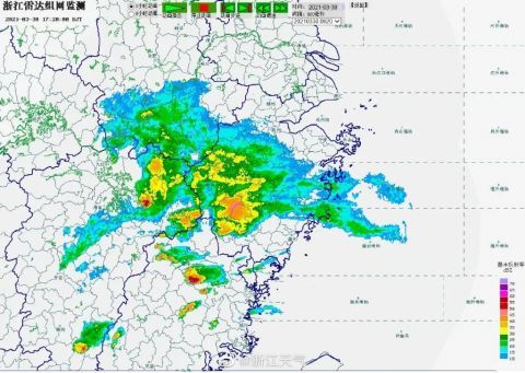 沙塵到上海了浙江要注意