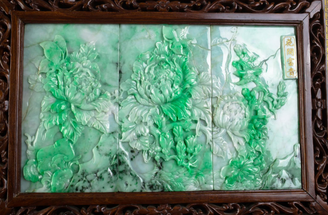 摆在办公室霸气十足|翡翠|李嘉诚|貔貅|屏风|雕刻