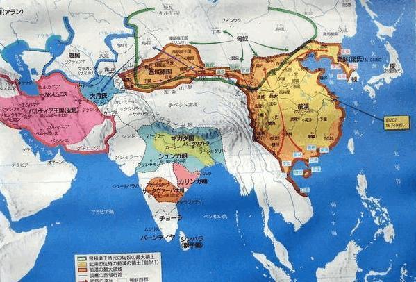 日本教材的汉代地图到底有没有抹黑呢标注日本岛是倭国