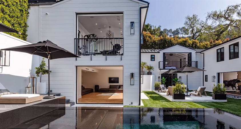 蕾哈娜707㎡精致别墅,下沉式庭院设计,房子藏在围墙里_腾讯新闻