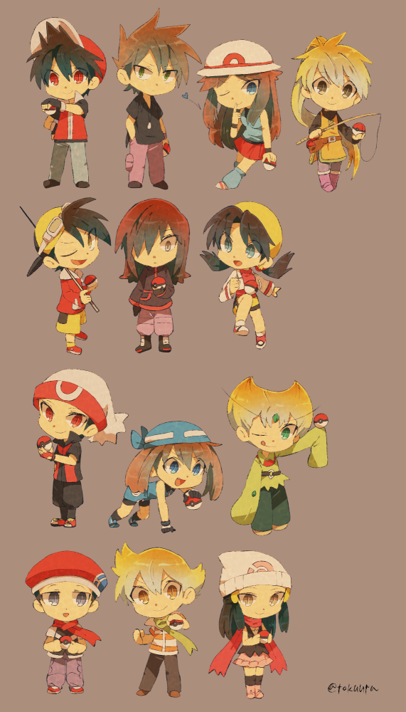 宝可梦特别篇主角q版的样子