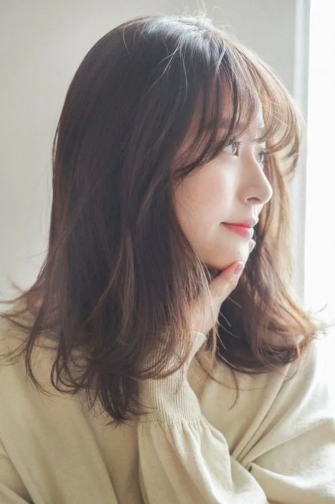 mslynn空气刘海的n种时尚发型配哪种都好看