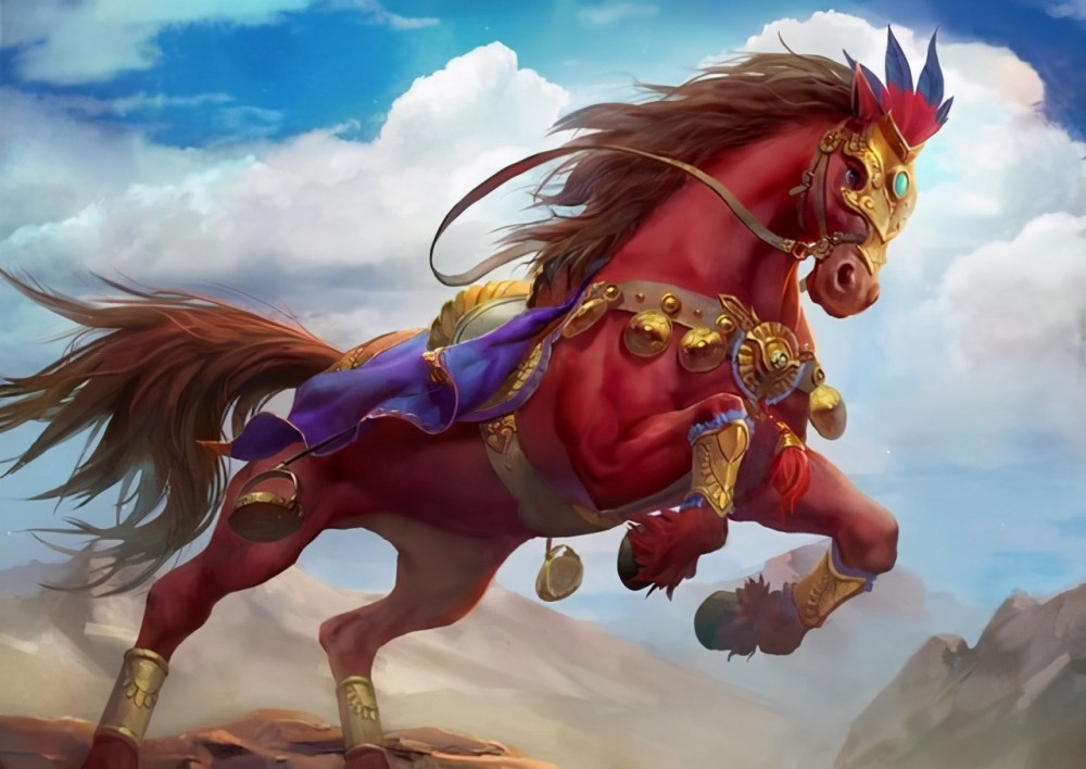 外形出众,日行千里,无视地形就算了,这赤兔马还超长待机!