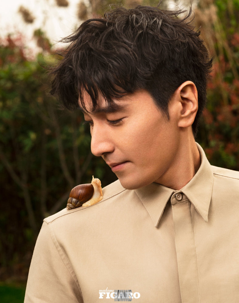 赵又廷登《费加罗男士》开春封面 与白鹅同框沐浴阳光_腾讯新闻