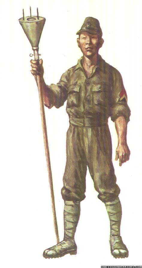 对士兵性命的蔑视发挥到淋漓尽致,四式反战车刺雷这项发明就是佐证