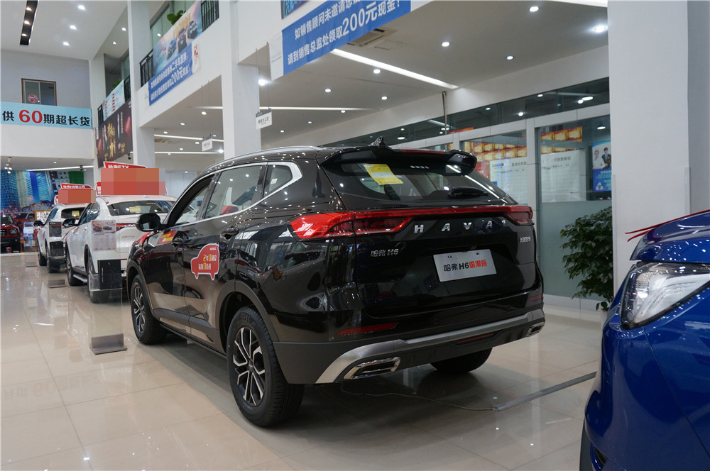 到店实拍哈弗h6国潮版仍没看到松竹之势989万宜实用派