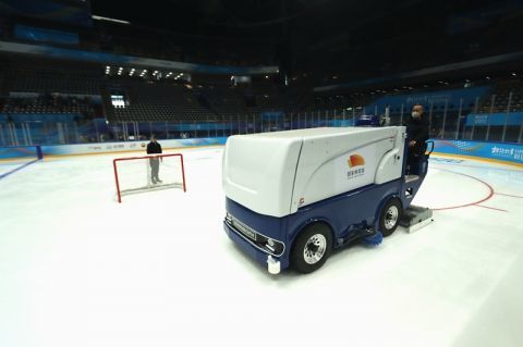 冰雪 |国家体育馆进行实战演练迎接"相约北京"