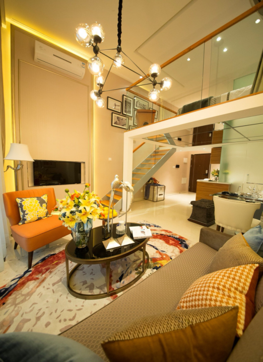 用颜值说话赚足了眼球,极简loft小公寓装修效果图_腾讯新闻