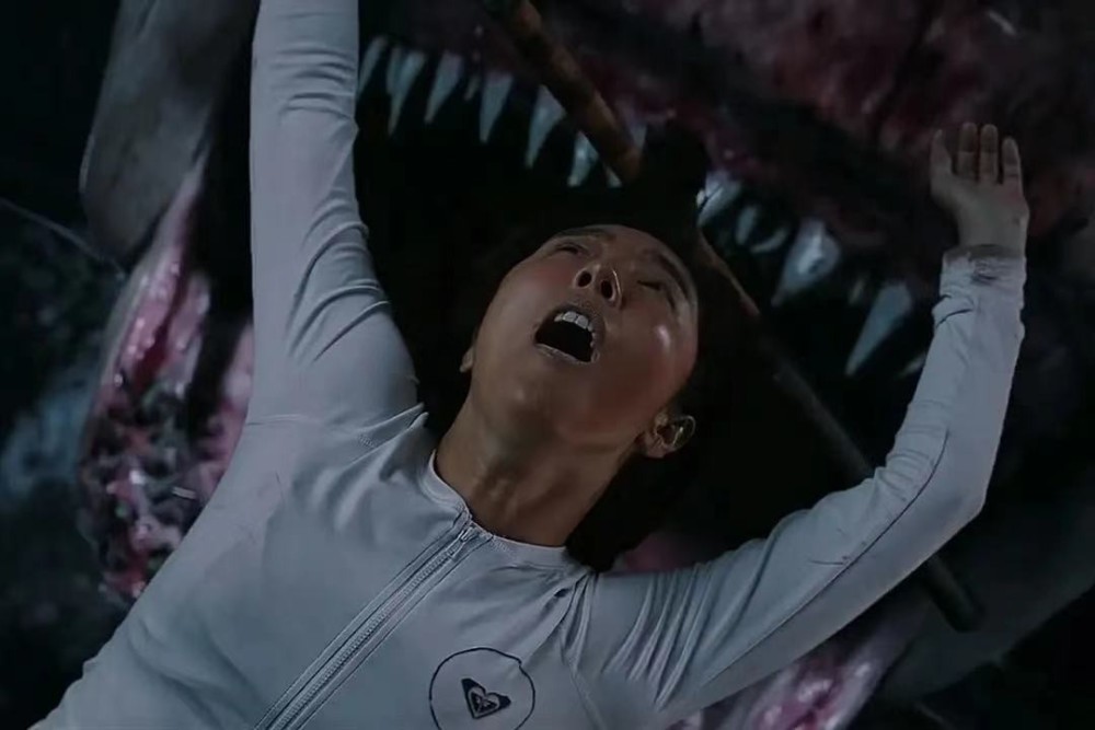 赵奕欢的新片《巨鲨之夺命鲨滩》和另外一部外国电影《鲨滩》的剧情