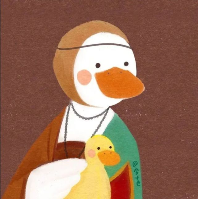 沙雕团头名画搞怪多人头像