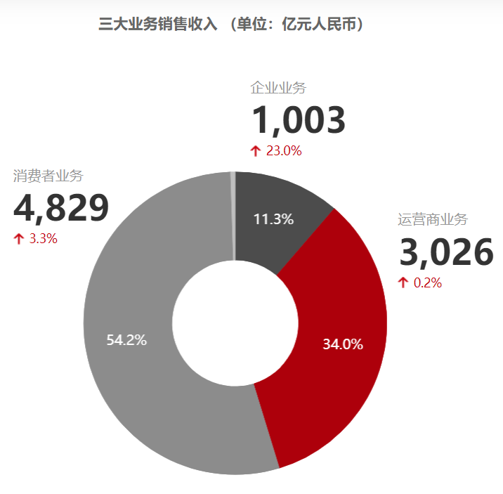 华为2020年度报表图片