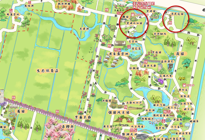 攻略‖崇明花博南园最全游园攻略,一目了然_腾讯新闻