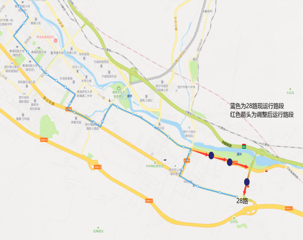 西安公交28路线路线图图片