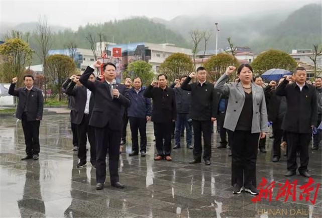 龙山县委开展理论学习中心组学习暨学史明理专题学习