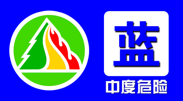 【预警】森林火险蓝色预警!