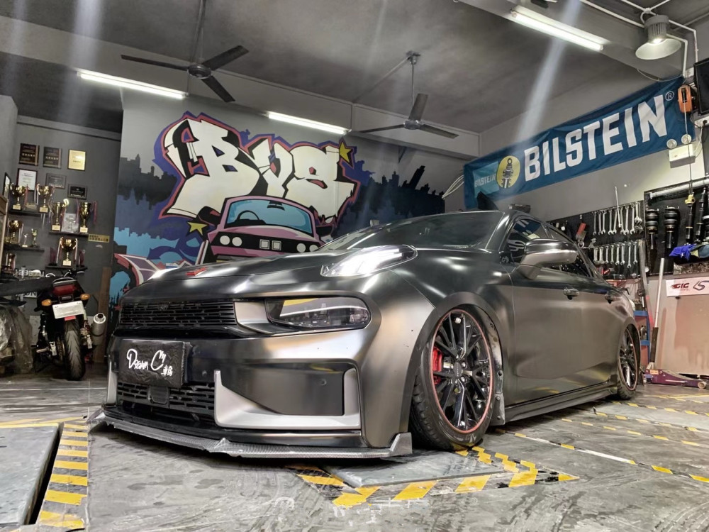 国产也能玩改装,领克03改装低趴气动