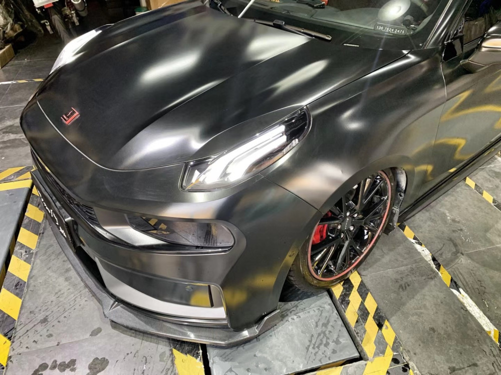 国产也能玩改装,领克03改装低趴气动