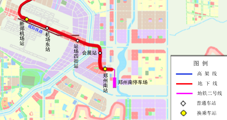 鄭州今年兩條地鐵將開通通車裡程將達233公里洞林湖片區常西湖新區