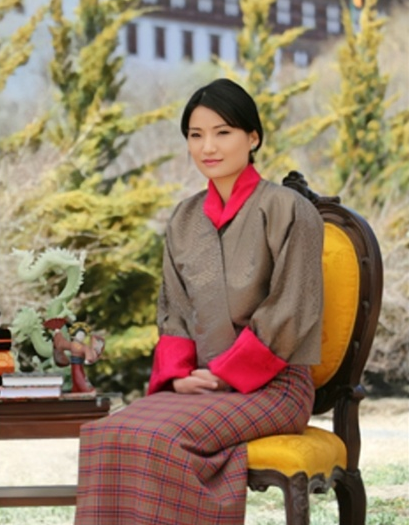 不丹王后心软了,配合国王拍摄4月王室挂历,夫妇终于重归于好