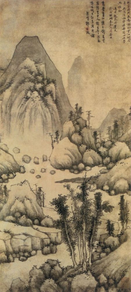 意境深远|沈周山水画欣赏_腾讯新闻