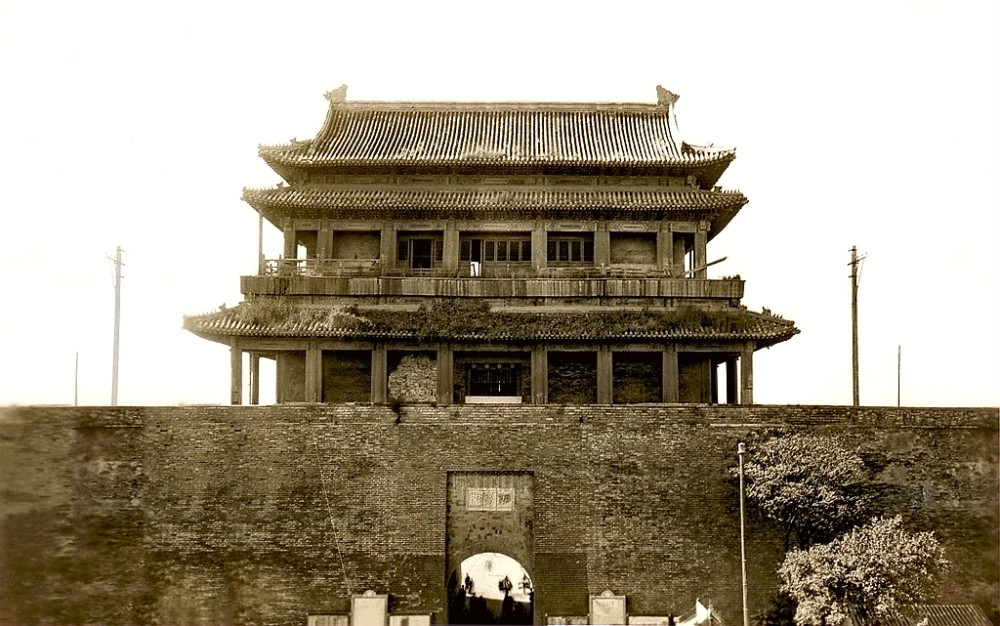 谷建华图说老北京之七朝阳门下