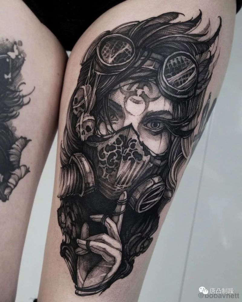 有几个人会选暗黑纹身?