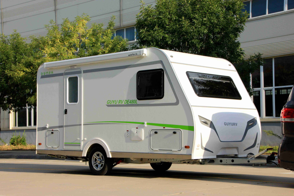 9.98w拿拖挂房车,48v电路系统,双厨台设计,一家三口旅行正合适