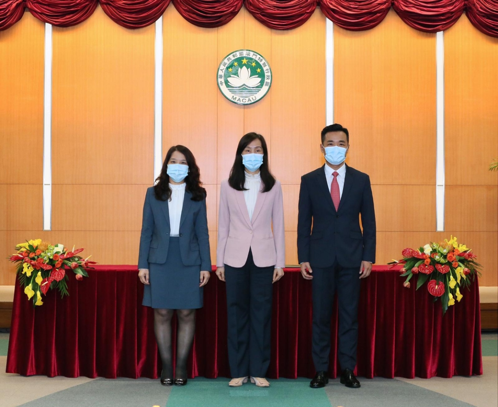 澳门卫生局局长罗奕龙今就职