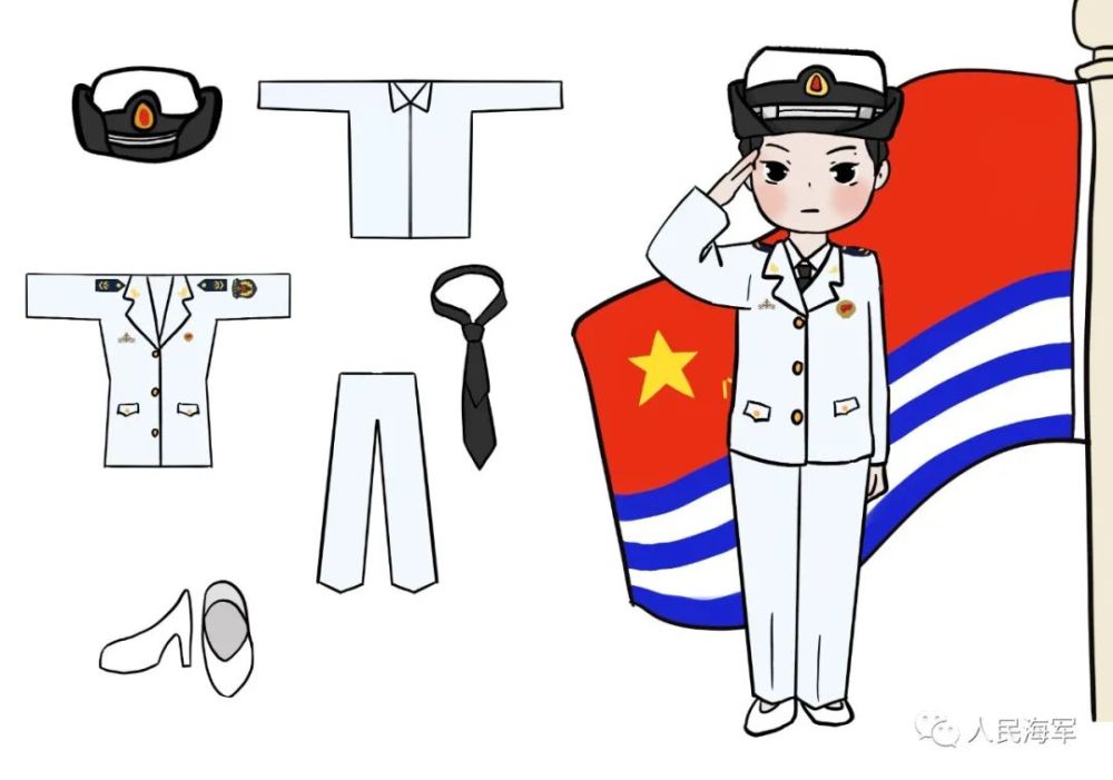 新兵入营:海军军装怎么穿?这份tips请收好_腾讯新闻