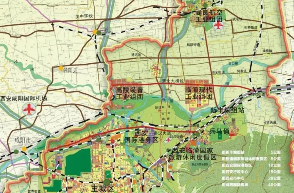 高陵2022道路规划图片