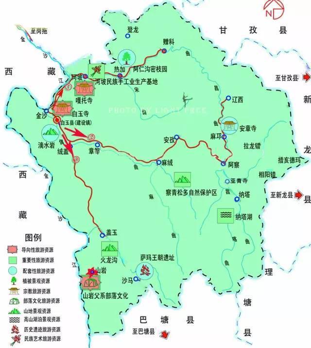 比色达安静比西藏原始孜州西部这座小城美若天堂绝对要去一次