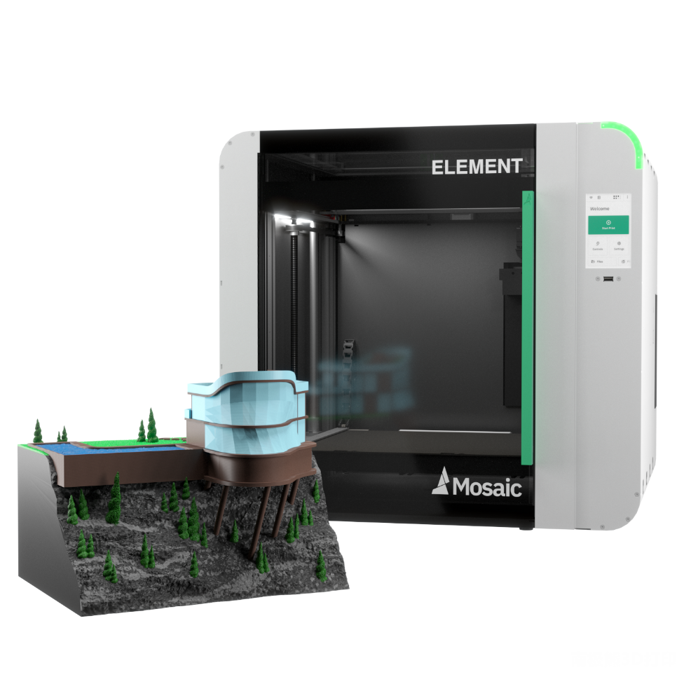 新FDM 3D打印机：多材料自动化Mosaic_腾讯新闻